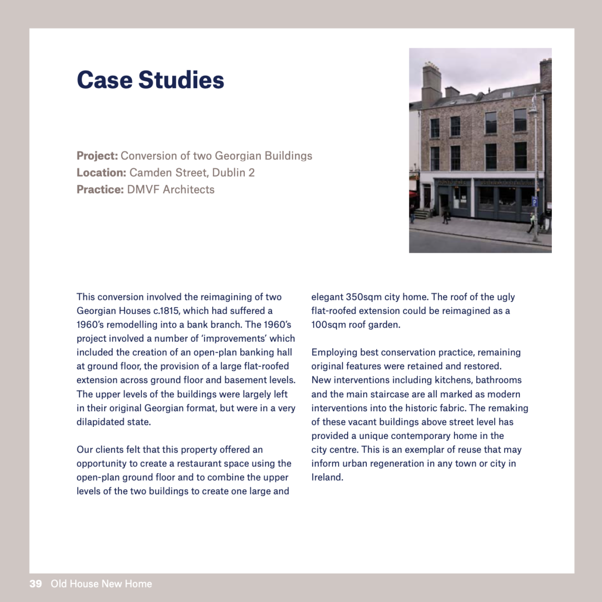 RIAI Old House New Home Publication