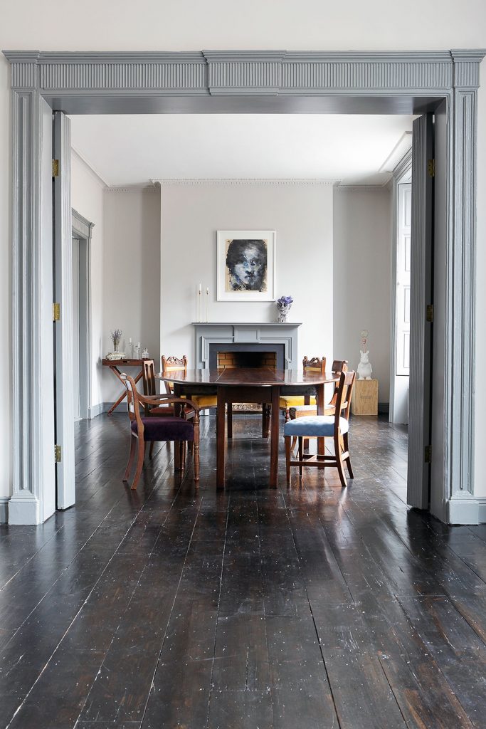 Transformation of two Georgian buildings on Camden Street into one unique home