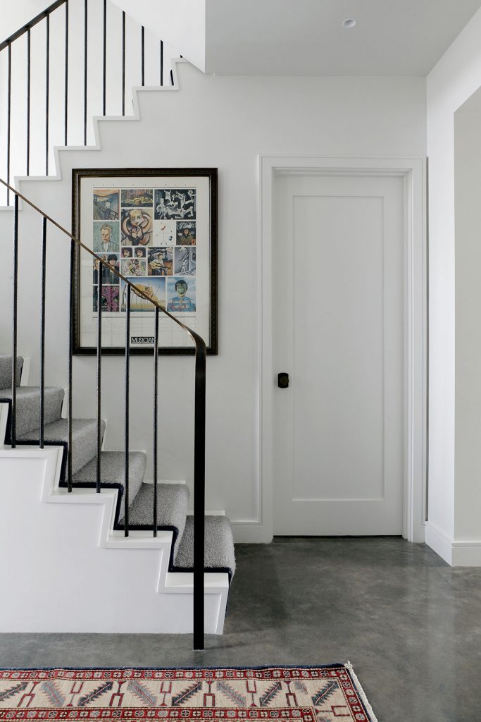 Staircase - Complete refurbishment and extension of a standard two-storey detached house in South Dublin
