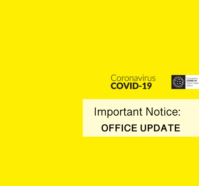 DMVF Office Update Covid-19