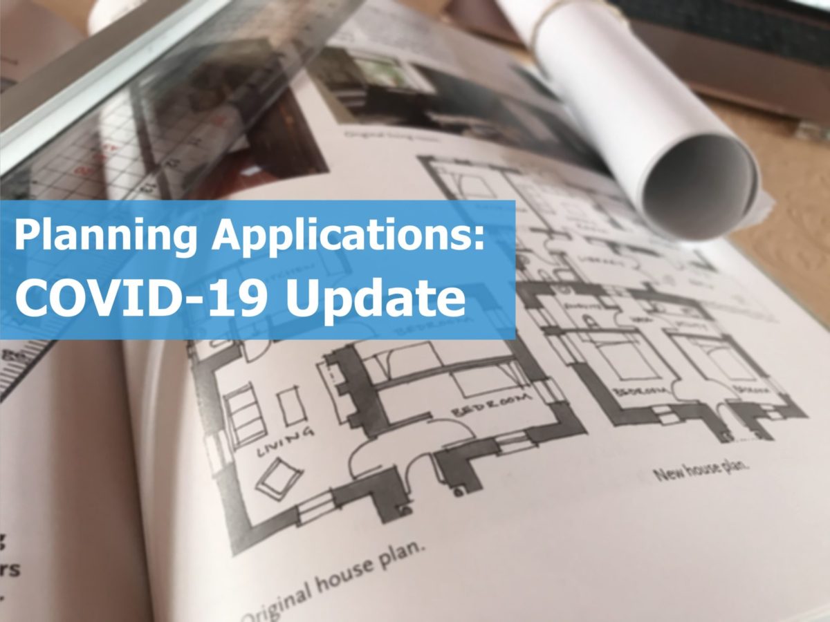 Planning Applications - COVID-19 Update
